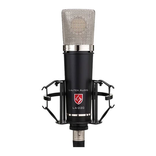 (Open Box) Lauten Audio - Black Series - LA220 V2 - FET Condenser Microphone (Open Box) Lauten Audio - Black Series - LA220 V2 - FET Condenser Microphone