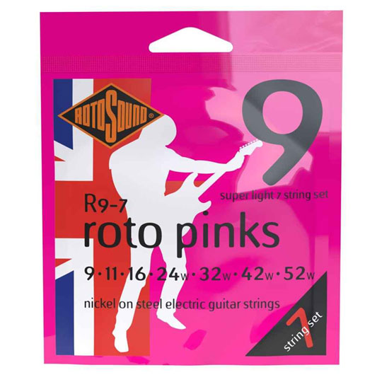 Roto Pinks Super Light 7-String Strings Roto Pinks Super Light 7-String Strings