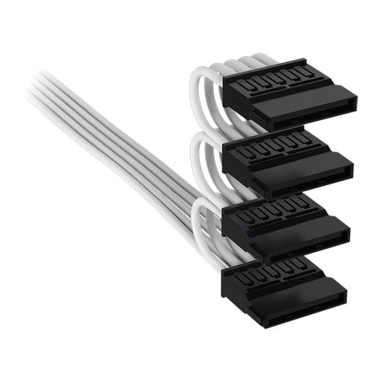 CORSAIR Elite Premium White Type-4 to SATA Power Supply Cable