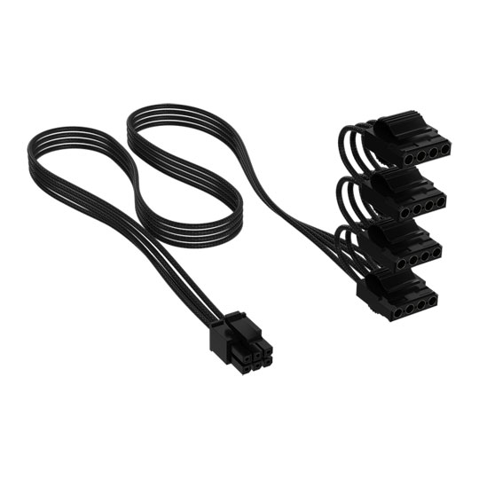 CORSAIR Elite Premium Black Type-4 to Peripheral Power Supply Cable