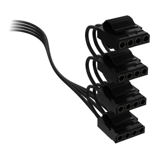 CORSAIR Elite Premium Black Type-4 to Peripheral Power Supply Cable