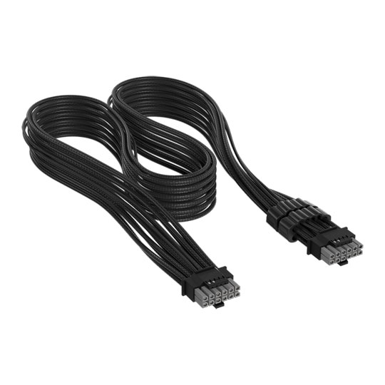 CORSAIR Elite Premium Black Universal PCIe 12V-2x6 600W Power Supply Cable