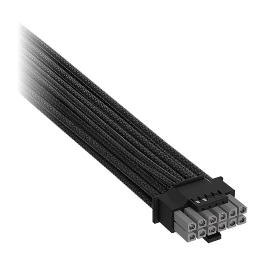 CORSAIR Elite Premium Black 12V-2x6 to 6+2-pin Power Supply Cable