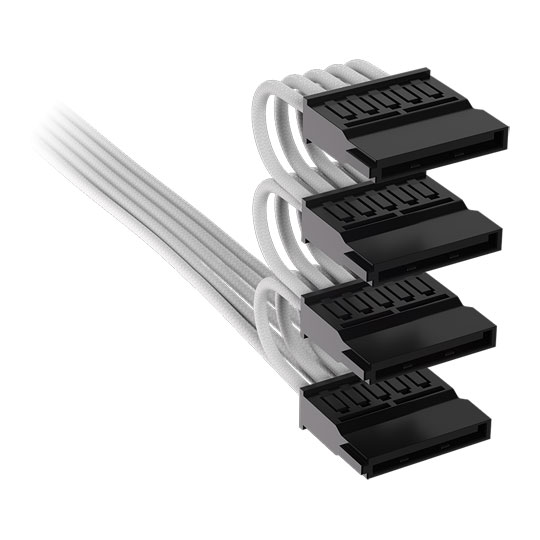 CORSAIR Elite Premium White Type-5 to SATA Power Supply Cable