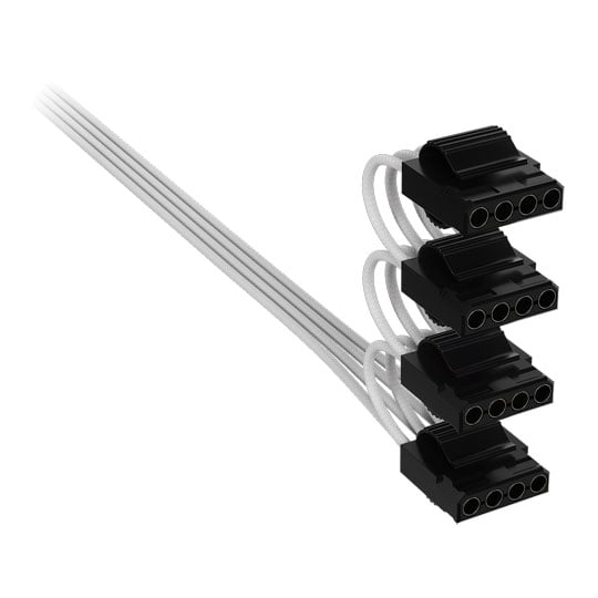 CORSAIR Elite Premium White Type-5 to Peripheral Power Supply Cable