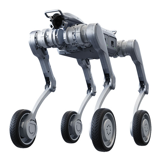 Unitree A2-W Pro Industrial Quadruped Robot with Wheels Unitree A2-W Pro Industrial Quadruped Robot with Wheels
