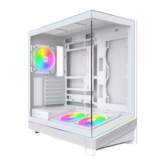 Montech SKY 3 RGB White Mid Tower Tempered Glass PC Case Montech SKY 3 RGB White Mid Tower Tempered Glass PC Case