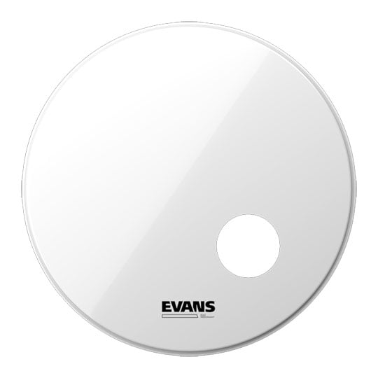 Evans EQ3 Resonant 20" Smooth White Bass Drumhead Evans EQ3 Resonant 20" Smooth White Bass Drumhead