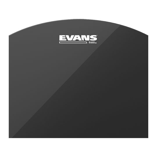 Evans 13" Black Chrome Tom Drumhead Evans 13" Black Chrome Tom Drumhead