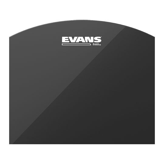 Evans 10" Black Chrome Tom Drumhead Evans 10" Black Chrome Tom Drumhead