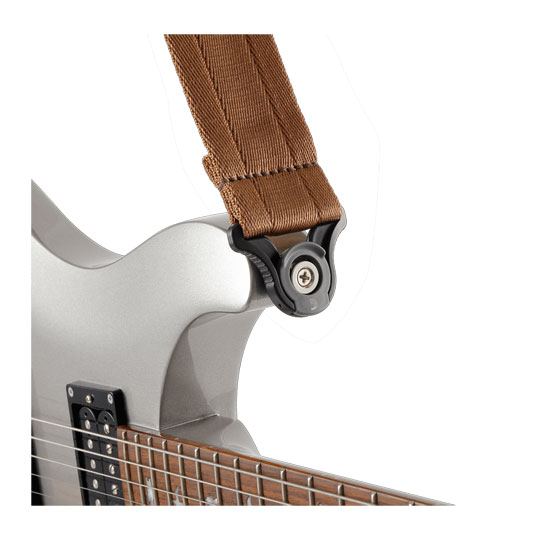 D'addario 50BAL19 50MM Auto Lock - Umber Brown