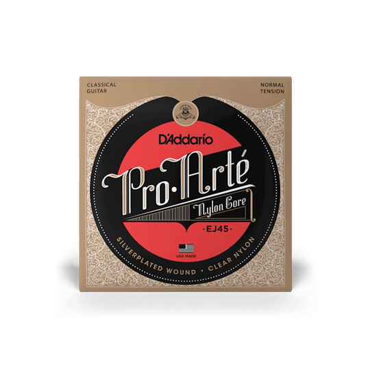 D'addario EJ45 Normal Tension, Pro-Arté Nylon Classical Guitar Strings