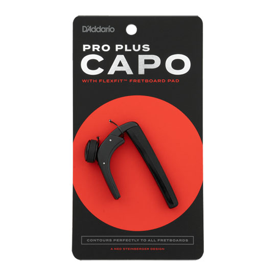 D'Addario Pro Plus Capo (Black)