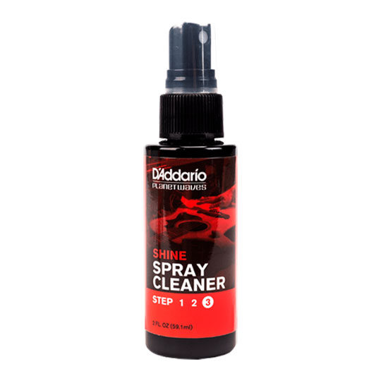 D'Addario Shine Instant Spray Polish Step 3 of 3, 1oz