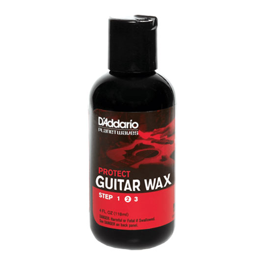 D'Addario Protect Liquid Carnauba Wax Step 2 of 3, 1oz