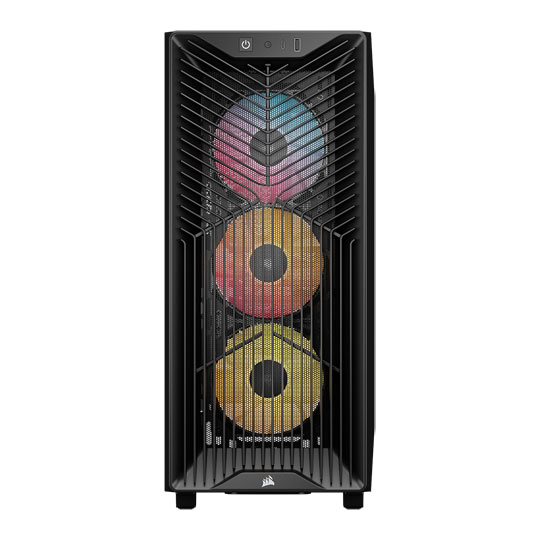 CORSAIR 3200D RS ARGB Black Mid Tower Tempered Glass PC Case