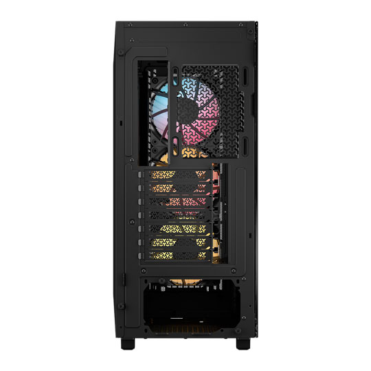 CORSAIR 3200D RS ARGB Smoke Mid Tower Tempered Glass PC Case : image 4