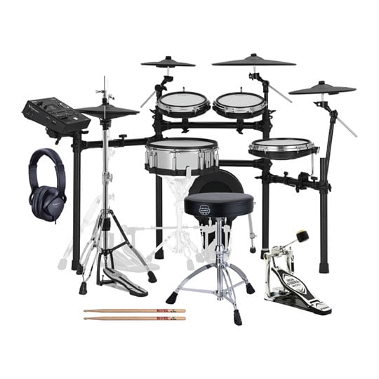Roland TD516 V-Drums Electronic Drum Kit + Accessories Bundle