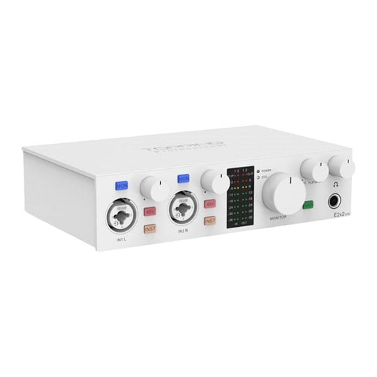 (Open Box) Topping Pro E2x2 OTG USB Audio Interface - White : image 1