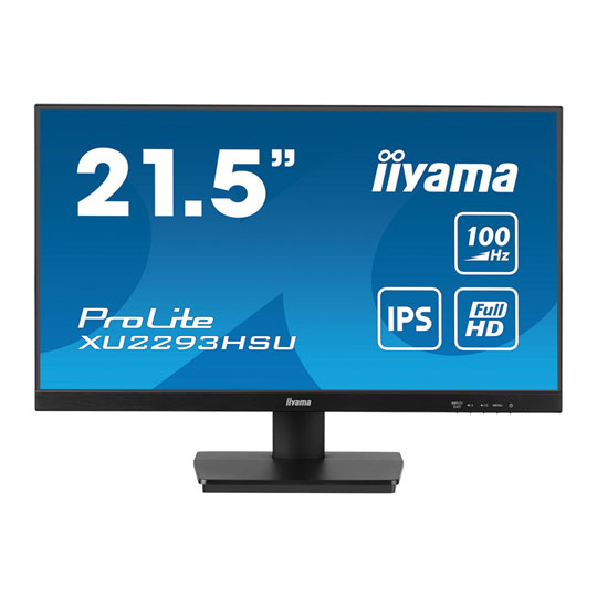 Refurbished iiyama ProLite XU2293HSU-B7 21.5" Full HD 100Hz Adaptive Sync IPS Monitor