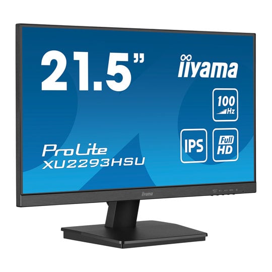 Refurbished iiyama ProLite XU2293HSU-B7 21.5" Full HD 100Hz Adaptive Sync IPS Monitor