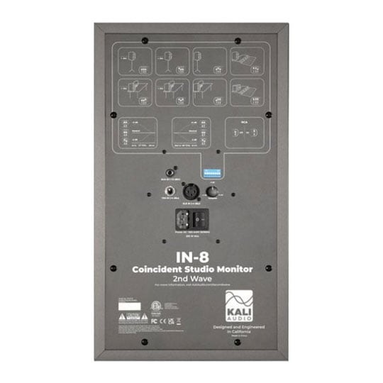 Kali IN-8 V2 8-inch Powered Studio Monitor - Limited Edition Grey (Single)
