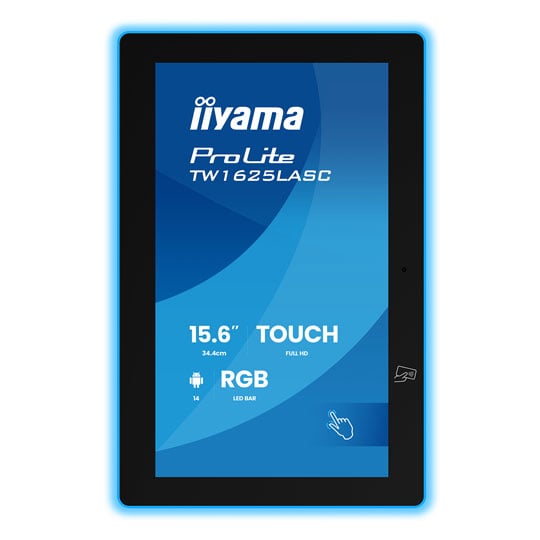 iiyama 15.6" ProLite TW1625LASC-B3PNR Full HD Interactive Touch Panel : image 3