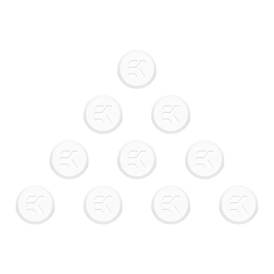 EK-Quantum Torque Plug Cover 10-Pack - White