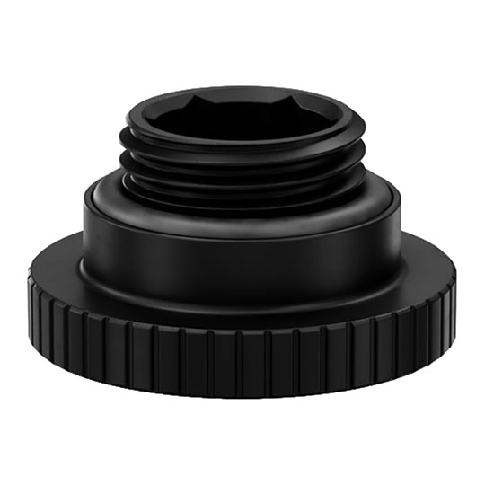 EK-Quantum Torque Surface Port Adapter - Satin Black EK-Quantum Torque Surface Port Adapter - Satin Black