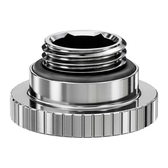 EK-Quantum Torque Surface Port Adapter - Nickel EK-Quantum Torque Surface Port Adapter - Nickel