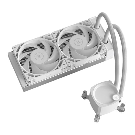EK-Nucleus CR240 Lux D-RGB White All in One Liquid CPU Cooler EK-Nucleus CR240 Lux D-RGB White All in One Liquid CPU Cooler