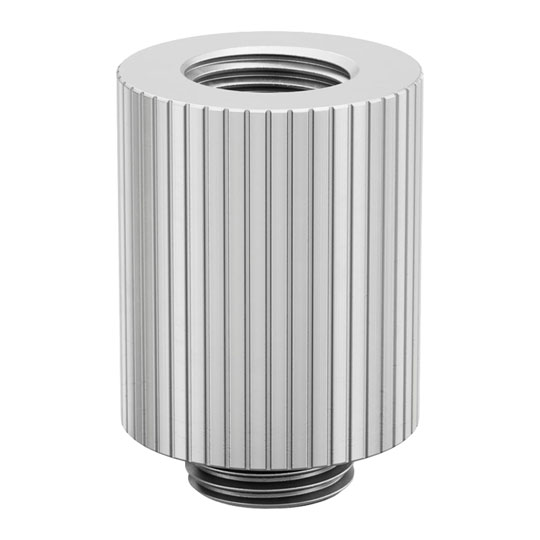 EK-Quantum Torque 28mm Static Male / Female Extender - Satin Titanium EK-Quantum Torque 28mm Static Male / Female Extender - Satin Titanium