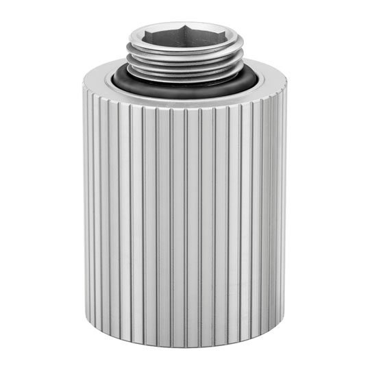 EK-Quantum Torque 28mm Static Male / Female Extender - Satin Titanium EK-Quantum Torque 28mm Static Male / Female Extender - Satin Titanium