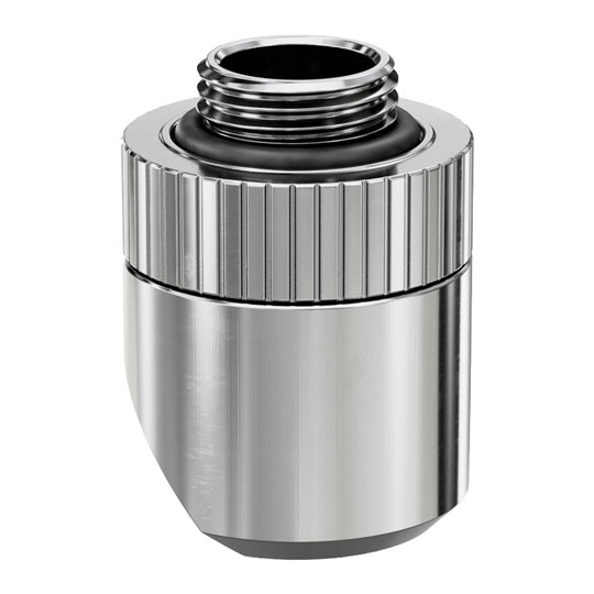 EK-Quantum Torque Rotary 45° Adapter Fitting - Nickel EK-Quantum Torque Rotary 45° Adapter Fitting - Nickel