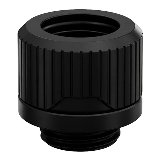 EK-Quantum Torque HDC 12 Compression Fitting - Satin Black EK-Quantum Torque HDC 12 Compression Fitting - Satin Black