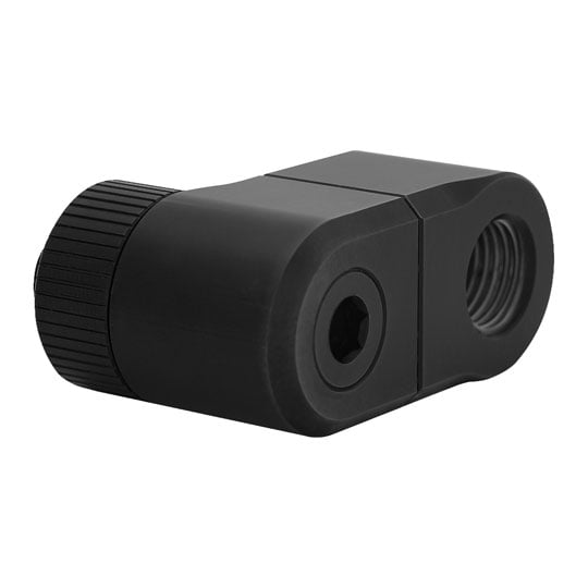 EK-Quantum Torque Rotary Offset 28 Adapter - Black EK-Quantum Torque Rotary Offset 28 Adapter - Black