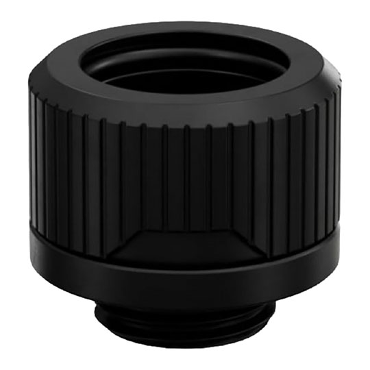 EK-Quantum Torque HDC 14 Compression Fitting 6-Pack - Satin Black