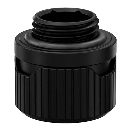 EK-Quantum Torque HDC 12 Compression Fitting 6-Pack - Satin Black