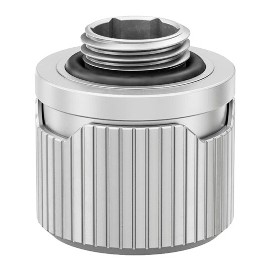 EK-Quantum Torque STC 12/16 Compression Fitting 6-Pack - Satin Titanium