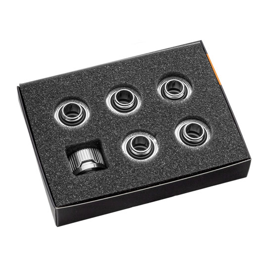 EK-Quantum Torque HDC 14 Compression Fitting 6-Pack - Nickel : image 4