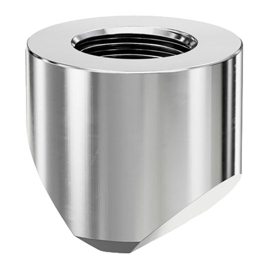 EK-Quantum Torque Static FF 45° Adapter - Nickel EK-Quantum Torque Static FF 45° Adapter - Nickel