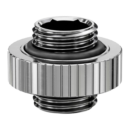 EK-Quantum Torque 7mm Static Male / Male Extender - Nickel EK-Quantum Torque 7mm Static Male / Male Extender - Nickel