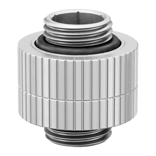 EK-Quantum Torque 14mm Rotary Male / Male Extender - Satin Titanium EK-Quantum Torque 14mm Rotary Male / Male Extender - Satin Titanium