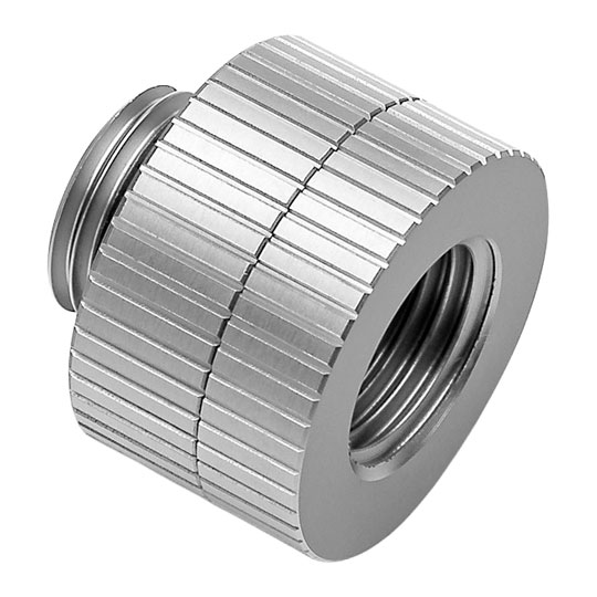 EK-Quantum Torque 14mm Rotary Male / Female Extender - Satin Titanium : image 3