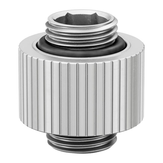 EK-Quantum Torque 14mm Static Male / Male Extender - Satin Titanium EK-Quantum Torque 14mm Static Male / Male Extender - Satin Titanium