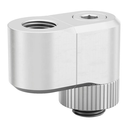 EK-Quantum Torque Rotary Offset 21 Adapter - Satin Titanium EK-Quantum Torque Rotary Offset 21 Adapter - Satin Titanium