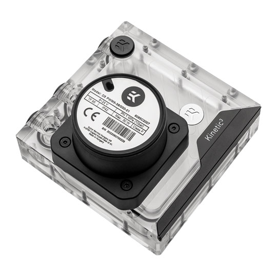 EK-Quantum Kinetic³ FLT 120 D5 D-RGB Plexi Reservoir Body EK-Quantum Kinetic³ FLT 120 D5 D-RGB Plexi Reservoir Body