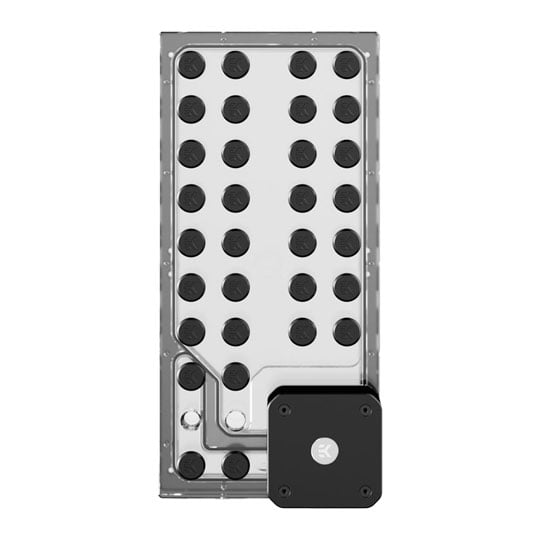 EK-QuantumX Loophole D5 Plexi Distribution Plate Black EK-QuantumX Loophole D5 Plexi Distribution Plate Black