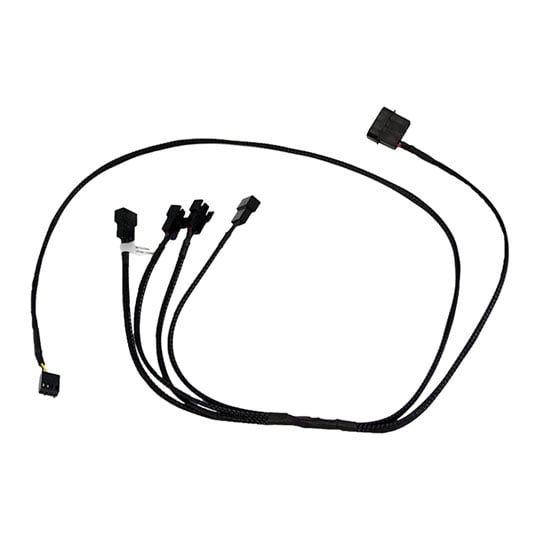 EK-Cable Splitter 800mm 4-Fan PWM Extender EK-Cable Splitter 800mm 4-Fan PWM Extender
