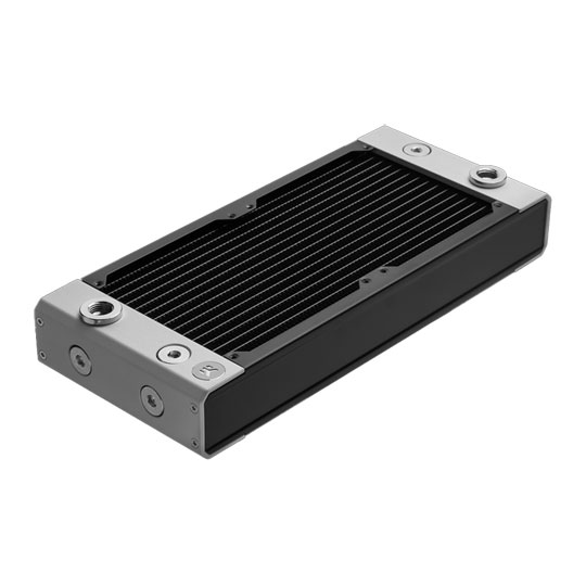 EK-Quantum Surface P240M X-Flow 240mm Custom Cooling Radiator Black